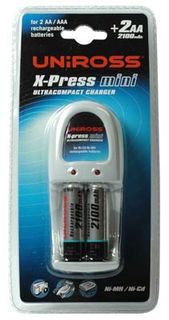 Uniros X-Press Mini + 2x AA 2100 mAh
