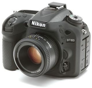 EasyCover silikonové pouzdro pro Nikon D7100, D7200 černé