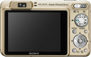 Sony DSC-W170 zlatý