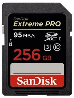SanDisk SDXC 256GB EXTREME PRO 95MB/s