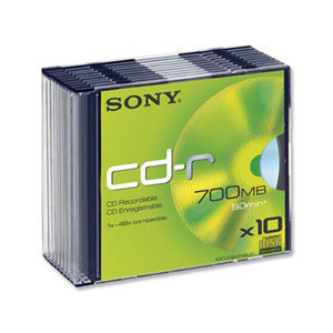 Sony CD-R 700MB 1ks