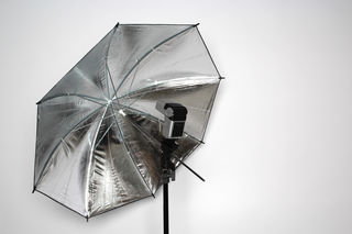 Terronic deštník S-85 stříbrný