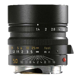 Leica 50 mm f/1,4 ASPH SUMMILUX-M černý