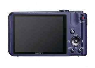 Sony CyberShot DSC-HX7 modrý + nahradní akumulátor zdarma!
