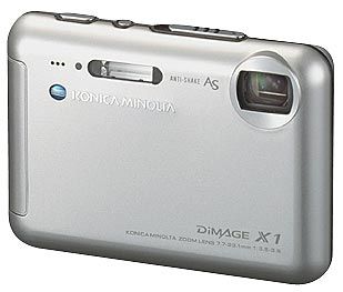 Konica Minolta DiMAGE X1 stříbrná + SD 256MB karta zdarma!!!