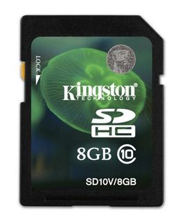 Kingston SDHC 8GB Class 10