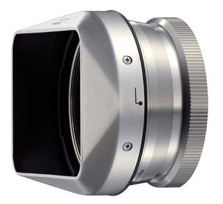 Nikon adaptér UR-E24 + sluneční clona HN-CP18 stříbrná