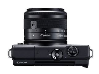 Canon EOS M200 + 15-45 mm Web Cam Kit černý