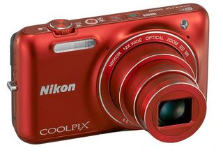 Nikon Coolpix S6600 červený - bazar