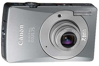 Canon IXUS 75 stříbrný