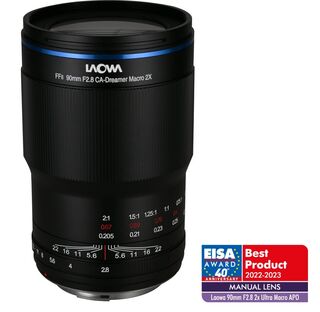 Laowa 90 mm f/2,8 2x Ultra Macro APO pro Canon RF