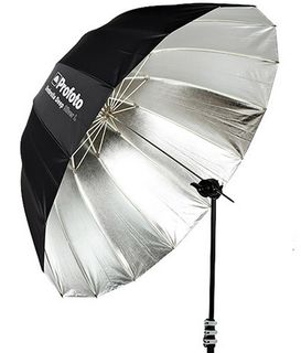 Profoto deštník Deep L 130cm střírbný
