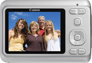 Canon PowerShot A480 stříbrný