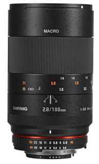 Samyang 100 mm f/2,8 pro Nikon AE