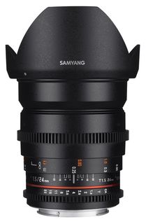 Samyang CINE 24 mm T/1,5 VDSLR II pro Nikon