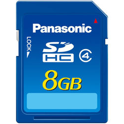 Panasonic SDHC 8 GB Class 4