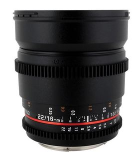 Samyang CINE 16mm T/2,2 VDSLR pro Nikon 