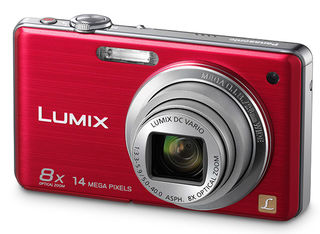 Panasonic Lumix DMC-FS33 červený