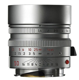 Leica 50 mm f/1,4 ASPH SUMMILUX-M stříbrný