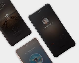 Huawei flipové pouzdro Smart View Cover pro Mate 9 šedé