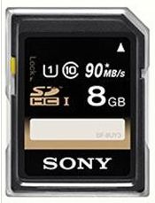 Sony SDHC 8GB Class 10 UHS-I