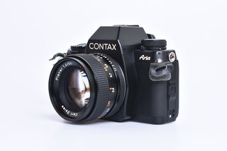 Contax Aria + Carl Zeiss Planar 50mm f/1,4 T* bazar