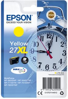 Epson Singlepack T27144012 Yellow 27 XL DURABrite - žlutá