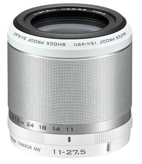 Nikon 1 AW 11-27,5mm f/3,5-5,6 bílý
