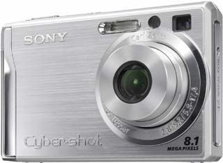 Sony DSC-W90 stříbrný