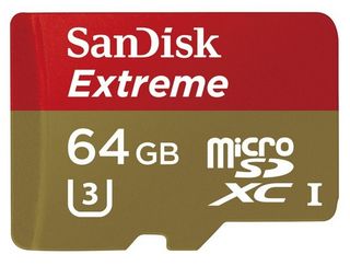 SanDisk Micro SDXC 64GB EXTREME 60MB/s Class 10 UHS-I (U3) + Adaptér