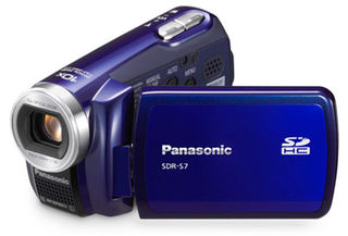 Panasonic SDR-S7 modrý