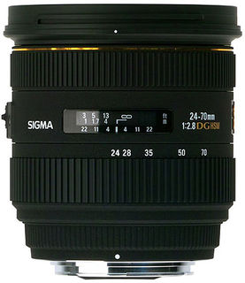 Sigma 24-70 mm F 2,8 EX DG HSM pro Nikon + utěrka Sigma zdarma!