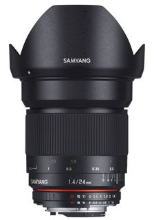 Samyang 24 mm f/1,4 pro Sony E