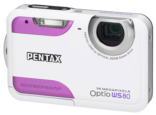 Pentax Optio WS80 růžový