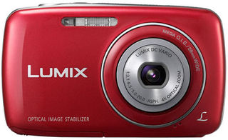 Panasonic Lumix DMC-S3 červený