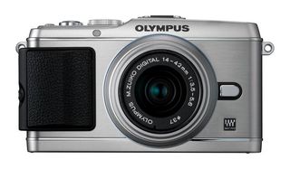 Olympus E-P3 + 12-50 mm stříbrný