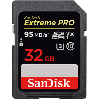 SanDisk SDHC 32GB Extreme Pro 95 MB/s Class 10 UHS-I U3 V30