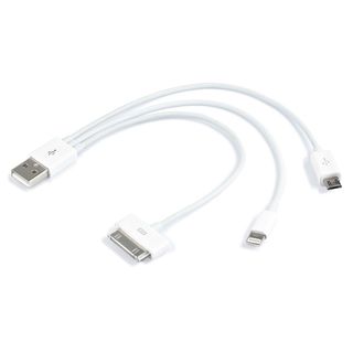 Jupio kabel 3 v 1 pro Power Vault (Apple 30 pin, Apple 8 pin, Micro USB)