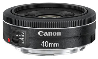 Canon EF 40mm f/2,8 STM + UV filtr + PL filtr + Lenspen!