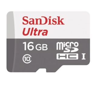 SanDisk Micro SDHC 16GB ULTRA 80 MB/s Class 10 UHS-I + Adaptér