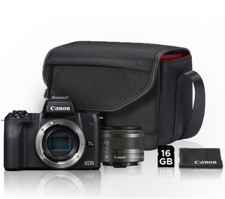 Canon EOS M50 + 15-45 mm Value Up Kit!
