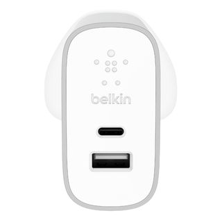 Belkin duální USB nabíječka 27W (USB-C + USB-A)