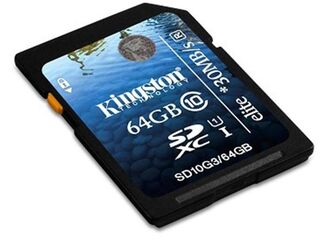Kingston SDXC 64GB 30MB/s Class 10