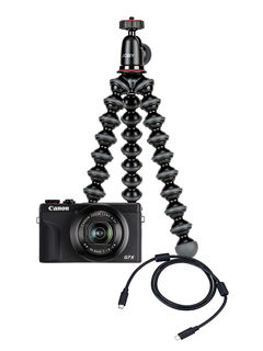 Canon PowerShot G7 X Mark III Web Cam Kit černý
