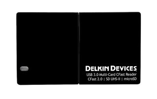 Delkin čtečka karet CFast / SD / MicroSD UHS-II (USB 3.0)