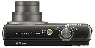 Nikon CoolPix S620 černý