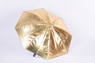 Lastolite deštník 110cm zlatý/stříbrný bazar