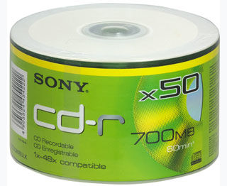 Sony CD-R 700MB 50ks