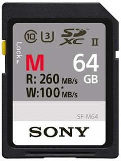 Sony SDXC SF-M 64GB Class 10 UHS-II