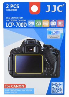 JJC ochranná folie LCD LCP-700D pro Canon EOS 650D a 700D